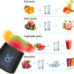 6 Blade USB Rechargeable Portable Juicer Blender Heavy Quality– 380ml