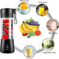 6 Blade USB Rechargeable Portable Juicer Blender Heavy Quality– 380ml