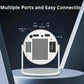 Mini Projector with Android 11, Mini Video Projector Hy300 200Ansi 8000 Lumens, 4K WiFi 5G Bluetooth 5.0 Projector, 180° Cinema Projector Can Rotate for Tv Stick