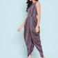 Fashionable Indo-Western style owl printed jumpsuits For Women & Girls