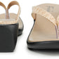 High Quality Gun Metal Ladies Comfortable Wedges Sandal for Women's & Girl⭐