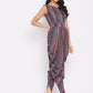 Fashionable Indo-Western style owl printed jumpsuits For Women & Girls