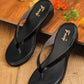 High Quality Gun Metal Ladies Comfortable Wedges Sandal for Women's & Girl⭐
