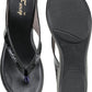 High Quality Gun Metal Ladies Comfortable Wedges Sandal for Women's & Girl⭐