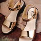 Premium Quality Gun Metal Ladies Comfortable Wedges Sandal for Women's & Girl⭐