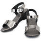 Premium Quality Gun Metal Ladies Comfortable Wedges Sandal for Women's & Girl⭐