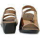 Premium Quality Gun Metal Ladies Comfortable Wedges Sandal for Women's & Girl⭐