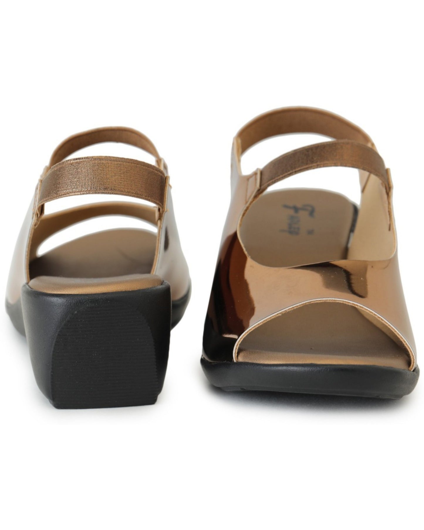 Premium Quality Gun Metal Ladies Comfortable Wedges Sandal for Women's & Girl⭐