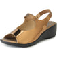 Premium Quality Gun Metal Ladies Comfortable Wedges Sandal for Women's & Girl⭐