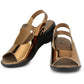 Premium Quality Gun Metal Ladies Comfortable Wedges Sandal for Women's & Girl⭐