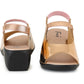 Premium Quality Gun Metal Ladies Comfortable Wedges Sandal for Women's & Girl⭐