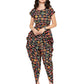 Fashionable Indo-Western style owl printed jumpsuits For Women & Girls