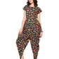 Fashionable Indo-Western style owl printed jumpsuits For Women & Girls