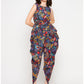 Fashionable Lite Women's Crepe Dhoti Maxi Jumpsuits For Women & Girls