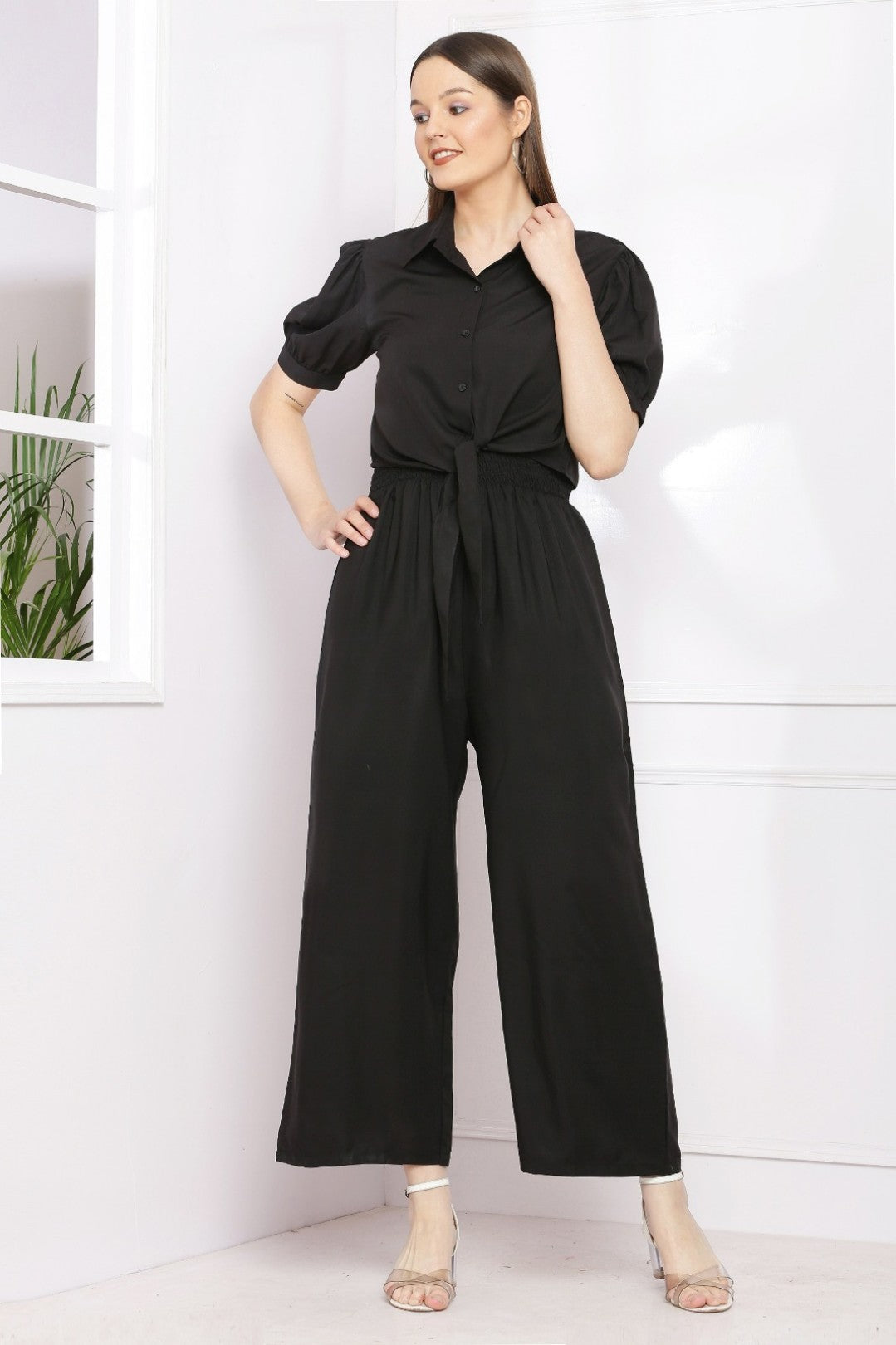 BRANDED SOLID 2 - Piece Jumpsuits For Women & Girls