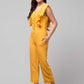 Diva Attractive Women's Ankle Length Jumpsuit Maxi Sleeveless Crepe A-Line Dress