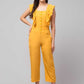 Diva Attractive Women's Ankle Length Jumpsuit Maxi Sleeveless Crepe A-Line Dress