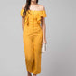 Diva Attractive Women's Ankle Length Jumpsuit Maxi Sleeveless Crepe A-Line Dress