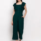 Diva Attractive Women's Ankle Length Jumpsuit Maxi Sleeveless Crepe A-Line Dress
