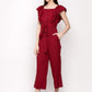 Diva Attractive Women's Ankle Length Jumpsuit Maxi Sleeveless Crepe A-Line Dress
