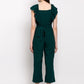 Diva Attractive Women's Ankle Length Jumpsuit Maxi Sleeveless Crepe A-Line Dress