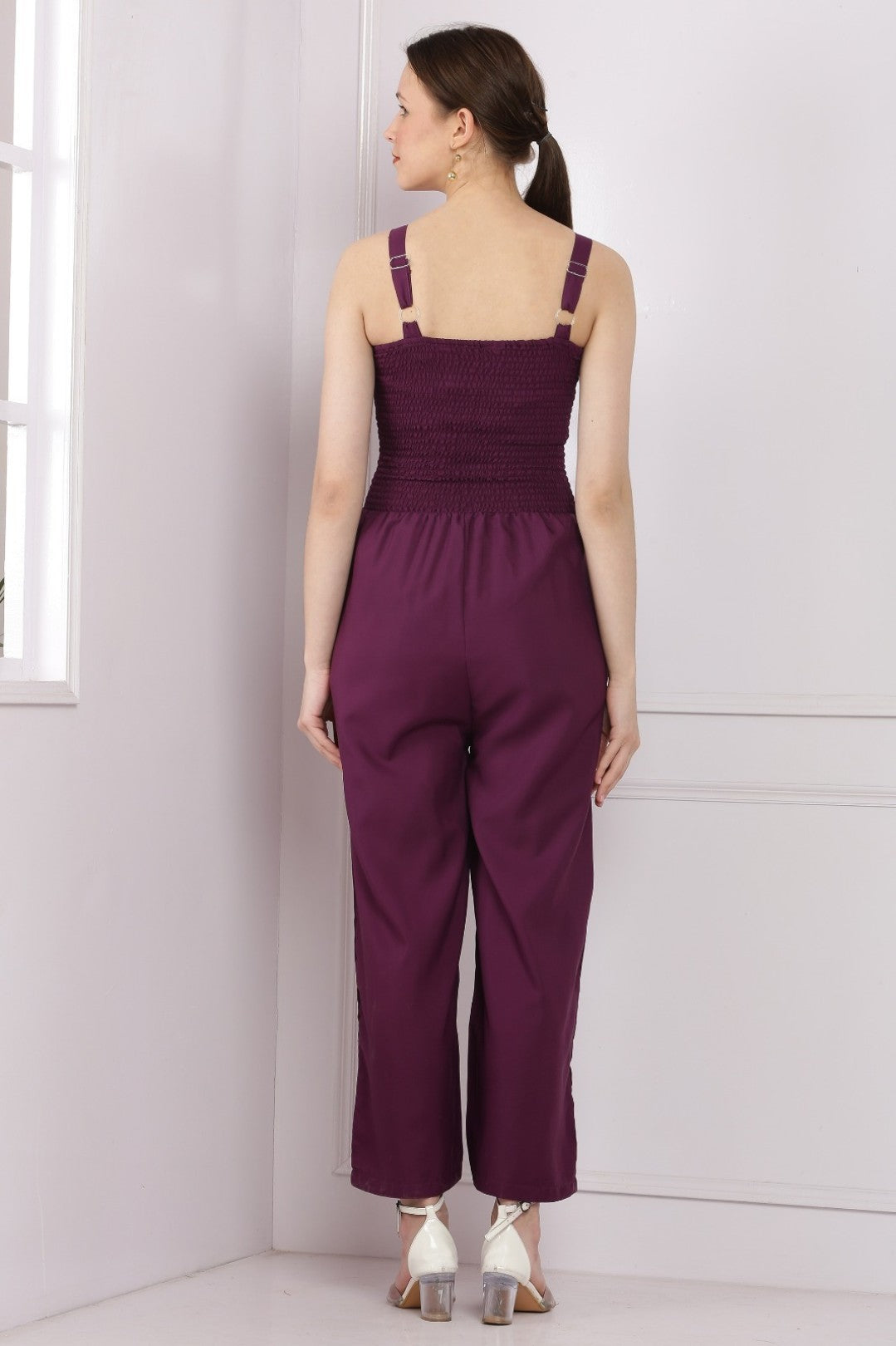 BRANDED SOLID 2 - Piece Jumpsuits For Women & Girls