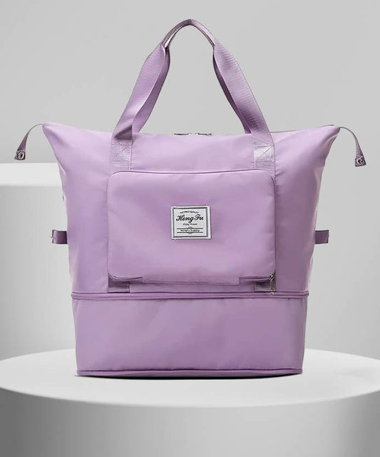 Foldable Polyester Waterproof Large Capacity Storage & Travel Duffel Bags