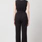 Amazing Round Neck Sleeveless Solid Pleated Regular Jumpsuits For Women & Girls⭐
