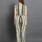 Classic Elegant Colorful Striped Crepe Jumpsuits For Women & Girls😍👌