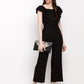 Diva Attractive Women's Ankle Length Jumpsuit Maxi Sleeveless Crepe A-Line Dress