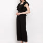 Diva Attractive Women's Ankle Length Jumpsuit Maxi Sleeveless Crepe A-Line Dress