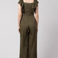 Diva Attractive Women's Ankle Length Jumpsuit Maxi Sleeveless Crepe A-Line Dress